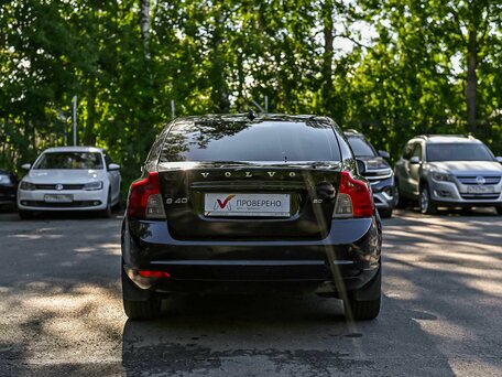 2012 Volvo S40 II Рестайлинг, чёрный, 489000 рублей, вид 4