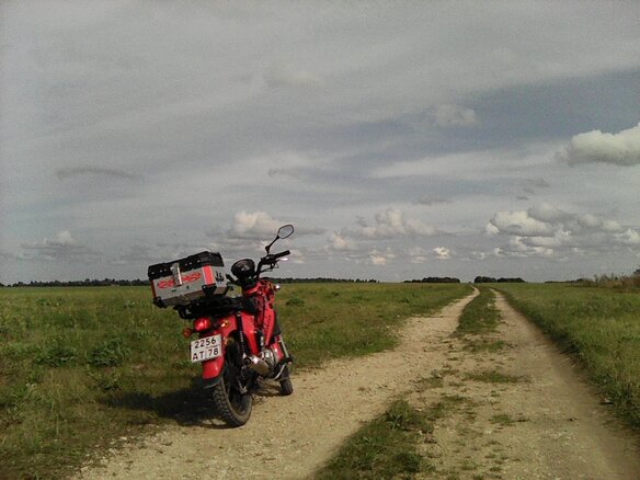 2023 Honda Cross Cub, красный, 290000 рублей - вид 6