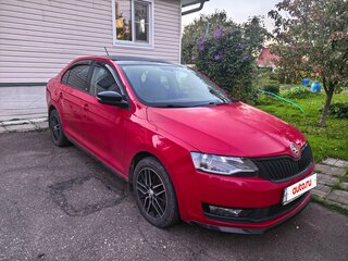 2018 Skoda Rapid I Рестайлинг, красный, 1200000 рублей, вид 3