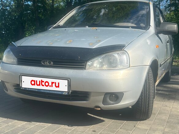 2011 Lada (ВАЗ) Kalina I, серебристый, 255000 рублей