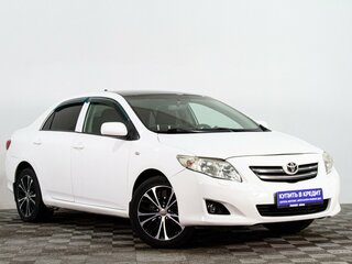 2009 Toyota Corolla X (E140, E150), белый, 599000 рублей, вид 1