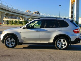2009 BMW X5 30i II (E70), серебристый, 1700000 рублей, вид 5