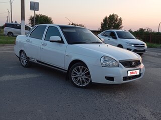 2014 Lada (ВАЗ) Priora I Рестайлинг, белый, 400000 рублей, вид 4