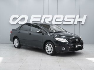 2011 Toyota Corolla X (E140, E150) Рестайлинг, чёрный, 1280000 рублей, вид 1