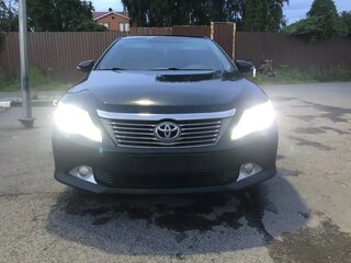 2012 Toyota Camry VII (XV50), чёрный, 1400000 рублей, вид 3