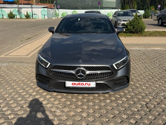 2018 Mercedes-Benz CLS 350 d III (C257), серый - вид 2