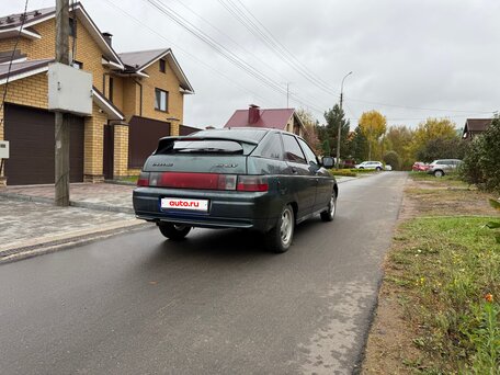 2007 Lada (ВАЗ) 2112, зелёный, 130000 рублей, вид 4