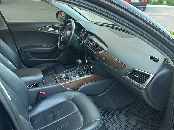 2014 Audi A6 IV (C7) Рестайлинг, чёрный, 1700000 рублей - вид 8