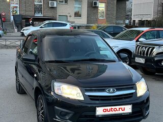 2017 Lada (ВАЗ) Granta I, чёрный, 460000 рублей, вид 5