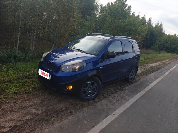 2012 Chery IndiS (S18D) I, синий, 270000 рублей - вид 1
