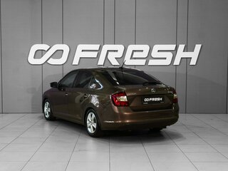2018 Skoda Rapid I Рестайлинг, коричневый, 1258000 рублей, вид 2