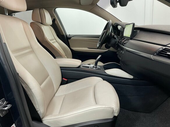 2013 BMW X6 30d I (E71) Рестайлинг, синий, 2500000 рублей - вид 15