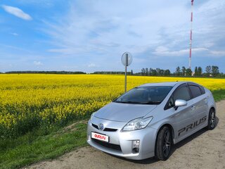 2009 Toyota Prius III (XW30), серый, 1150000 рублей, вид 4