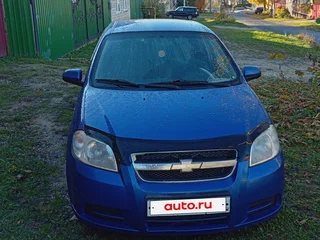 2009 Chevrolet Aveo I Рестайлинг, синий, 300000 рублей, вид 1