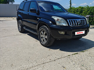 2008 Toyota Land Cruiser Prado 5-speed 120 Series Рестайлинг, чёрный, 1800000 рублей, вид 4