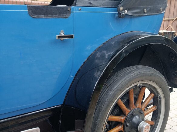 1923 Willys Knight Model 20, синий - вид 27