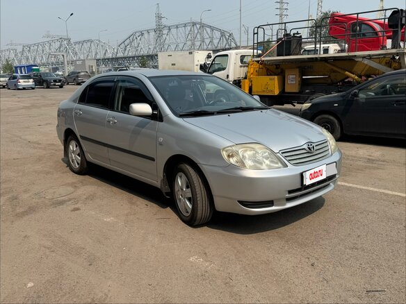 2004 Toyota Corolla IX (E120, E130), серебристый, 510000 рублей - вид 6
