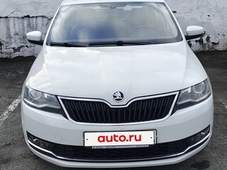 2017 Skoda Rapid I Рестайлинг, белый, 1200000 рублей, вид 5