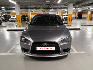 2012 Mitsubishi Lancer X Рестайлинг, серый, 560000 рублей, вид 2