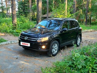 2014 Volkswagen Tiguan I Рестайлинг, чёрный, 1400000 рублей, вид 5