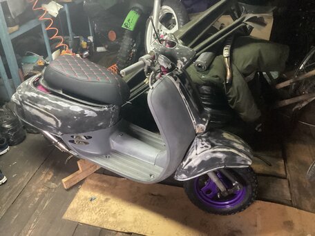 1995 Honda Giorno, серебристый, 35000 рублей, вид 1