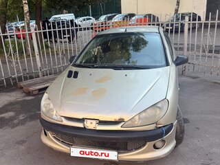2007 Peugeot 206, серый, 100000 рублей, вид 3