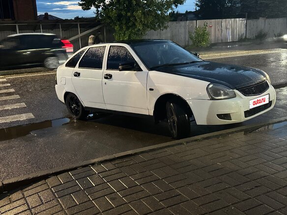 2008 Lada (ВАЗ) Priora I, белый, 395000 рублей - вид 2
