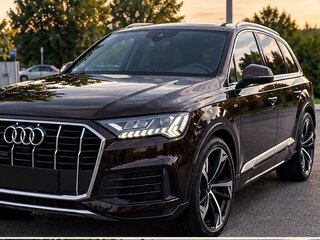 2021 Audi Q7 45 TDI II (4M) Рестайлинг, коричневый, 6500000 рублей, вид 1