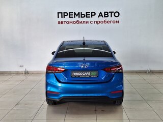 2018 Hyundai Solaris II, синий, 670000 рублей, вид 5