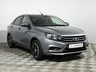 2017 Lada (ВАЗ) Vesta I, серый, 849700 рублей, вид 3