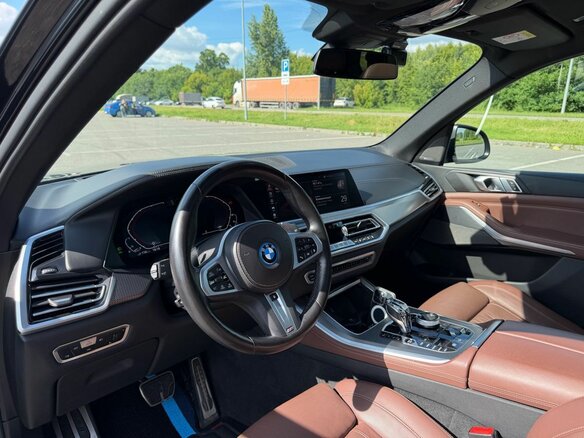 2022 BMW X5 45e IV (G05/G18), синий, 7900000 рублей - вид 19