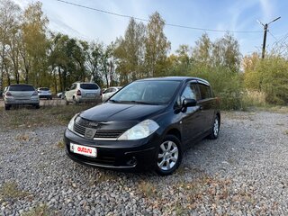 2007 Nissan Tiida I, чёрный, 350000 рублей, вид 2