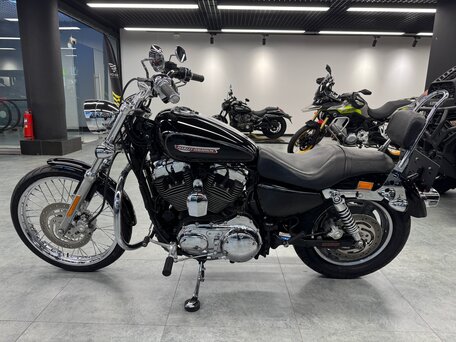 2009 Harley-Davidson Sportster 1200, чёрный, 740000 рублей, вид 2