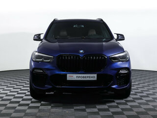 2018 BMW X5 30d IV (G05/G18), синий, 4490000 рублей, вид 2