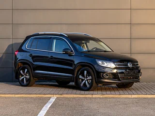 2013 Volkswagen Tiguan I Рестайлинг, чёрный, 1355000 рублей, вид 3