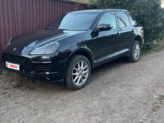 2007 Porsche Cayenne Turbo I Рестайлинг (957), чёрный, 950000 рублей, вид 3
