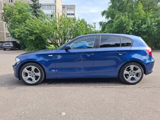 2008 BMW 1 серии 120i I (E81/E82/E87/E88) Рестайлинг, синий, 730000 рублей, вид 5