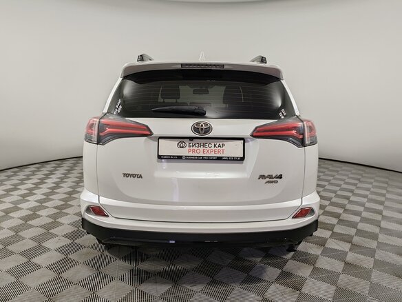 2019 Toyota RAV4 IV (XA40) Рестайлинг, белый - вид 5