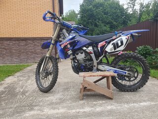 2008 Yamaha YZ250F, синий, 350000 рублей, вид 3
