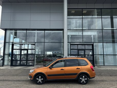 2019 Lada (ВАЗ) Granta Cross I Рестайлинг, оранжевый, 475000 рублей, вид 3