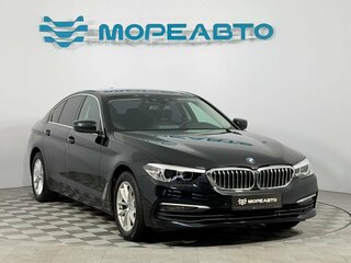 2019 BMW 5 серии 520d xDrive VII (G30/G31/G38), чёрный, 3060000 рублей, вид 3
