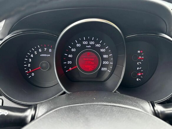 2015 Kia Rio III Рестайлинг, синий, 950000 рублей - вид 12