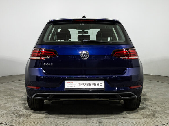 2018 Volkswagen Golf VII Рестайлинг, синий, 1499700 рублей - вид 5