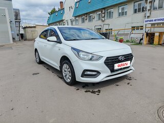 2017 Hyundai Solaris II, белый, 1030000 рублей, вид 3