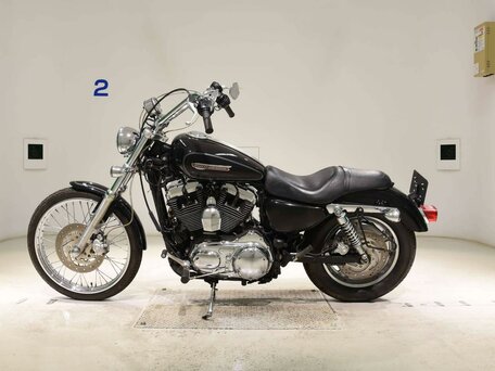 2009 Harley-Davidson Sportster 1200, чёрный, 727000 рублей, вид 1