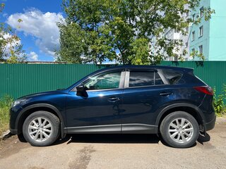 2015 Mazda CX-5 I Рестайлинг, синий, 1880000 рублей, вид 5
