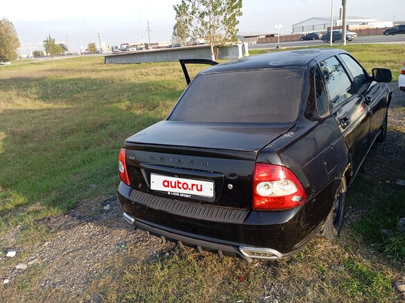 2009 Lada (ВАЗ) Priora I, зелёный, 125000 рублей - вид 1