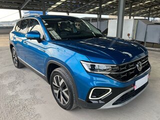 2022 Volkswagen Tayron I Рестайлинг, синий, 2890000 рублей, вид 3