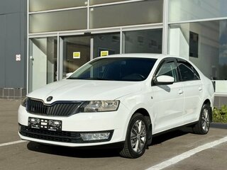 2014 Skoda Rapid I, белый, 790000 рублей, вид 3