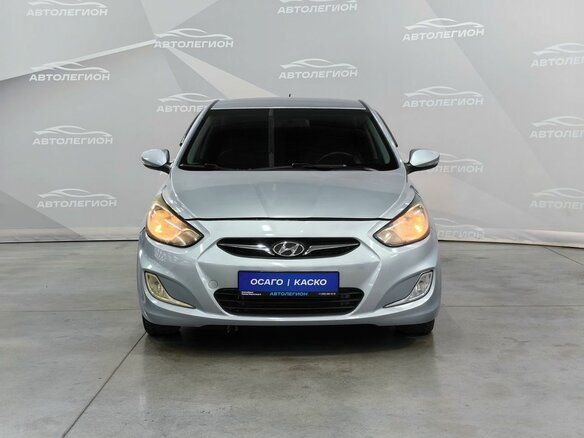 2011 Hyundai Solaris I, голубой, 650000 рублей - вид 7